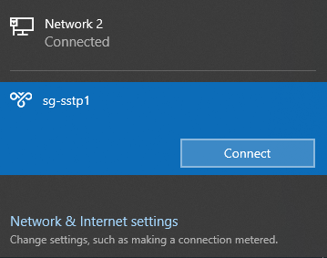 ချိတ်ဆက်ထားသော VPN ချိတ်ဆက်မှုကို ချိတ်ဆက်ခြင်း